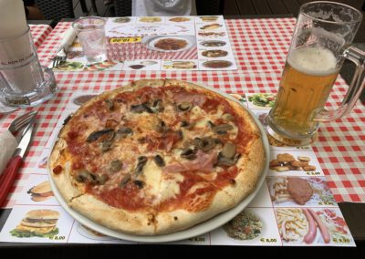 Italienische Pizza