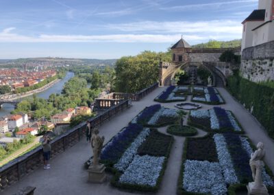 Garten der Festung Marienburg