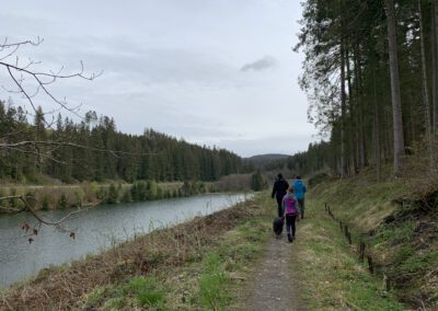 Auf Wanderung