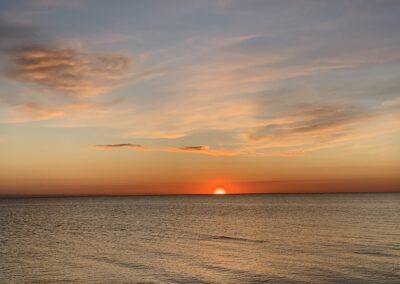 Sonnenuntergang auf Fehmarn