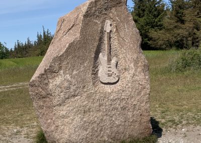 Jimi Hendrix Gedenknisstein